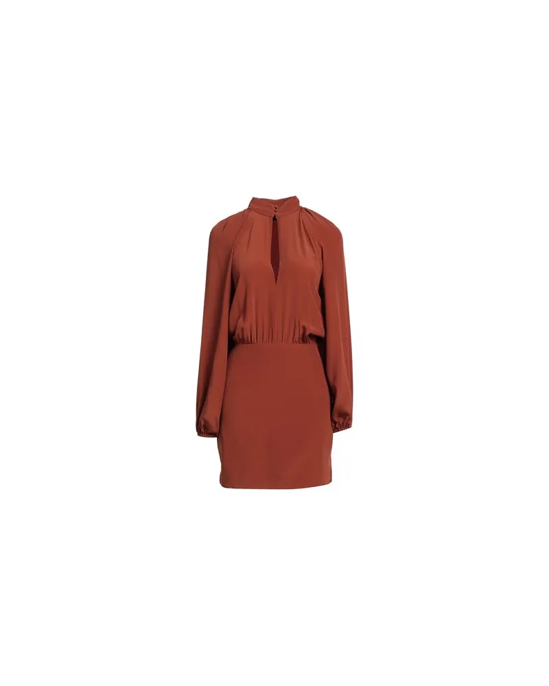 Federica Tosi KLEIDER - Mini-Kleiderauf YOOX.COM Braun