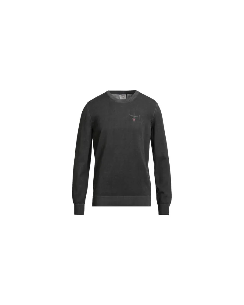 Aeronautica Militare STRICKWAREN - Pulloverauf YOOX.COM Braungrau