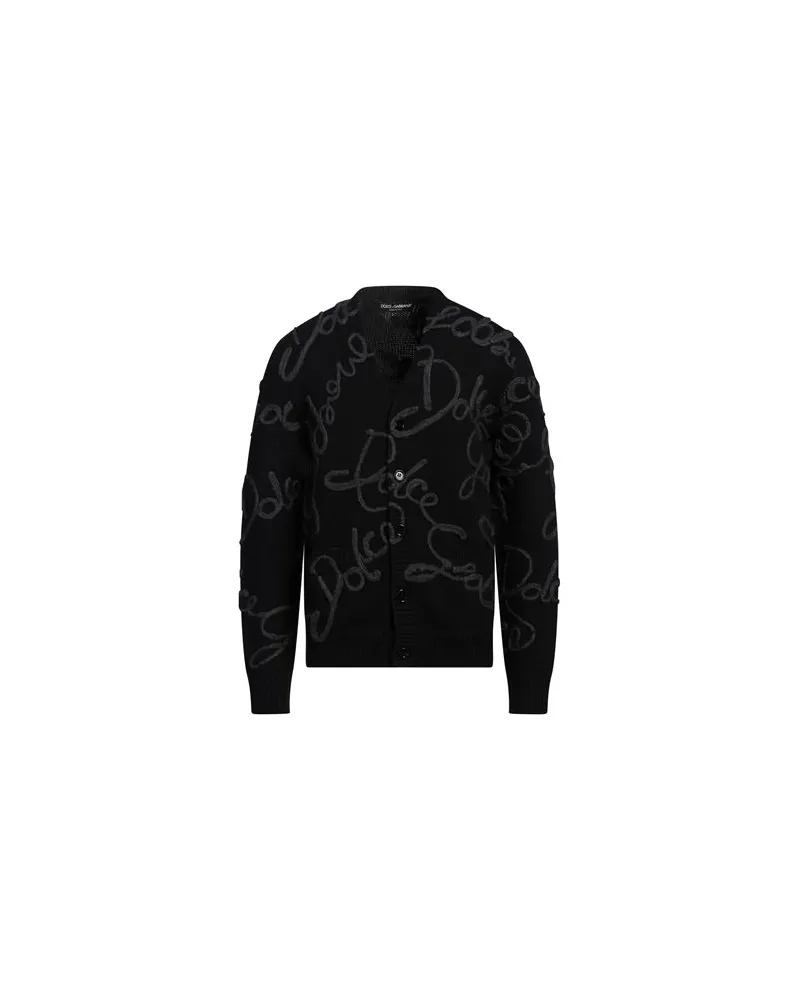 Dolce & Gabbana STRICKWAREN - Strickjackenauf YOOX.COM Schwarz