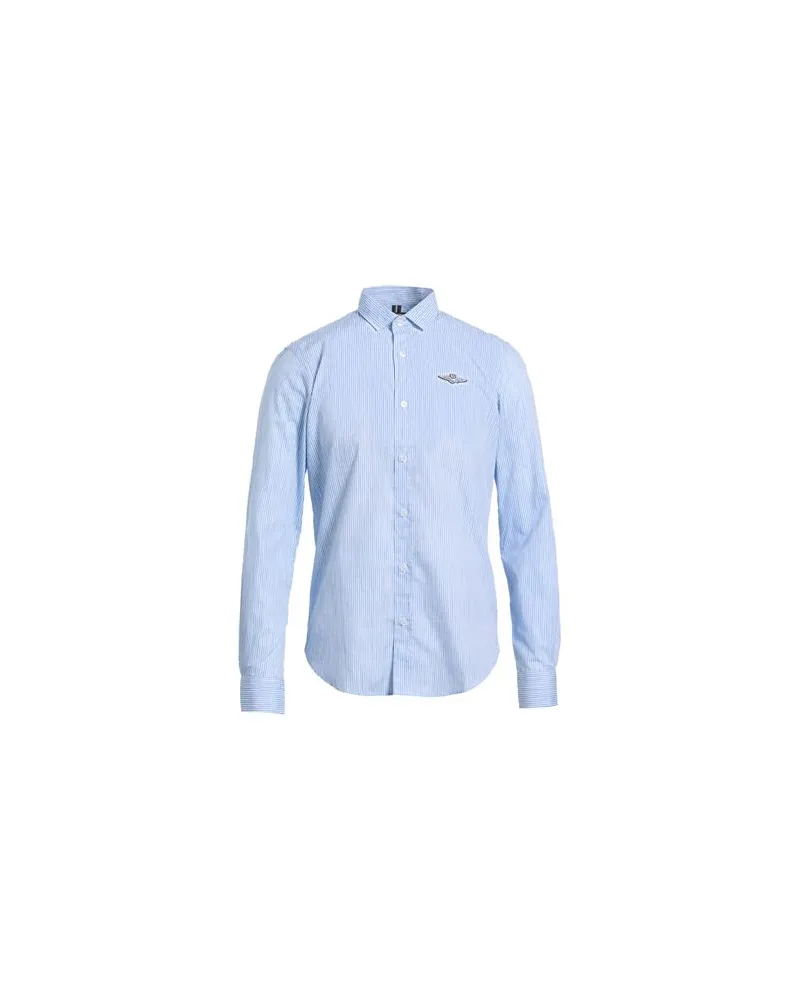 Aeronautica Militare TOPS - Hemdenauf YOOX.COM Azurblau