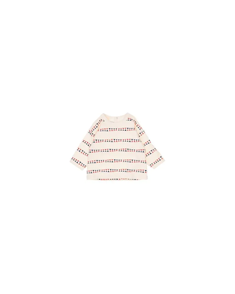 Petit Bateau TOPS - T-shirtsauf YOOX.COM Elfenbein