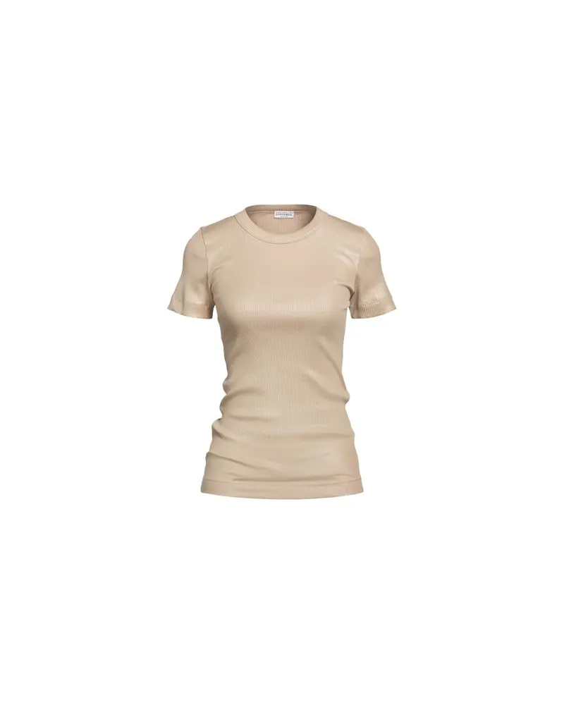 Brunello Cucinelli TOPS - T-shirtsauf YOOX.COM Beige