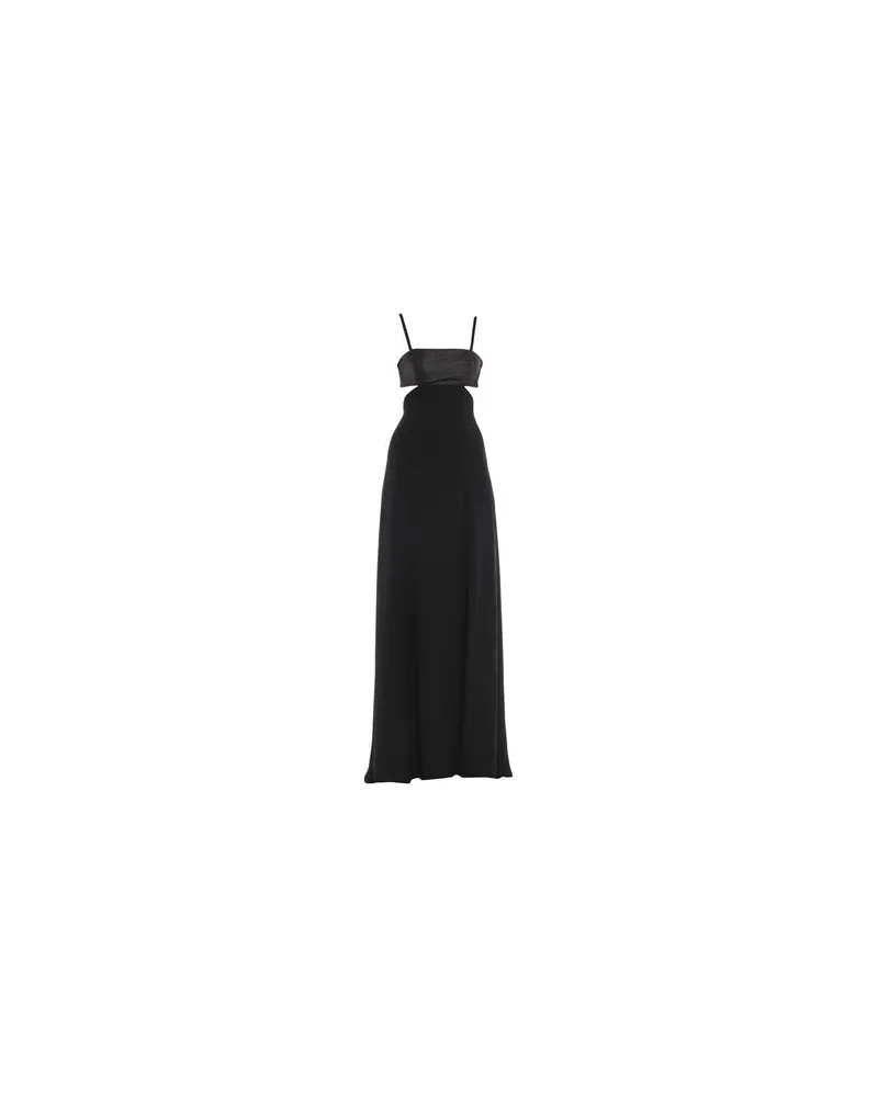Karl Lagerfeld KLEIDER - Maxi-Kleiderauf YOOX.COM Schwarz