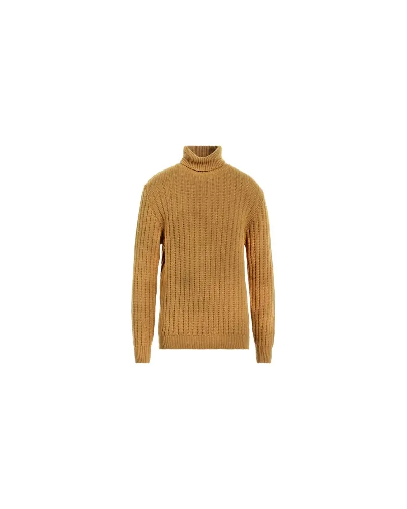 PAOLONI STRICKWAREN - Rollkragenpulloverauf YOOX.COM Senf
