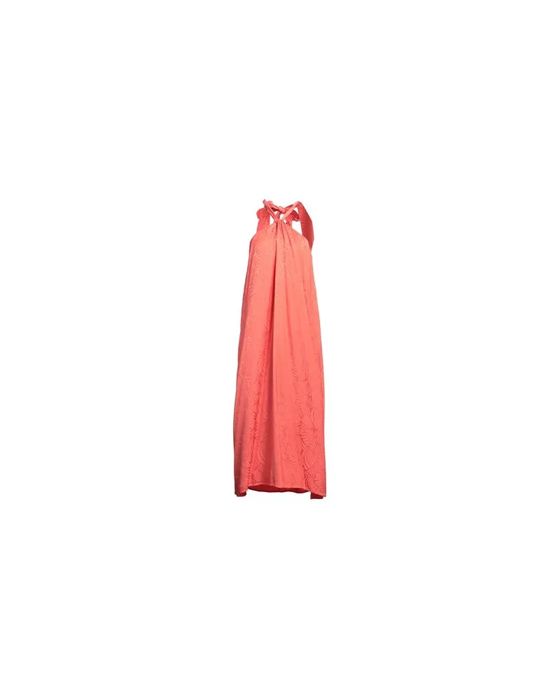 Suncoo KLEIDER - Midi-Kleiderauf YOOX.COM Koralle