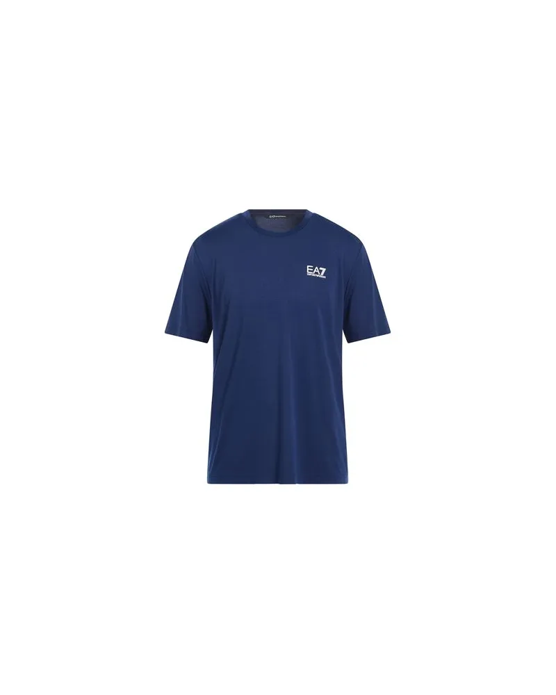 EA7 TOPS - T-shirtsauf YOOX.COM Blau