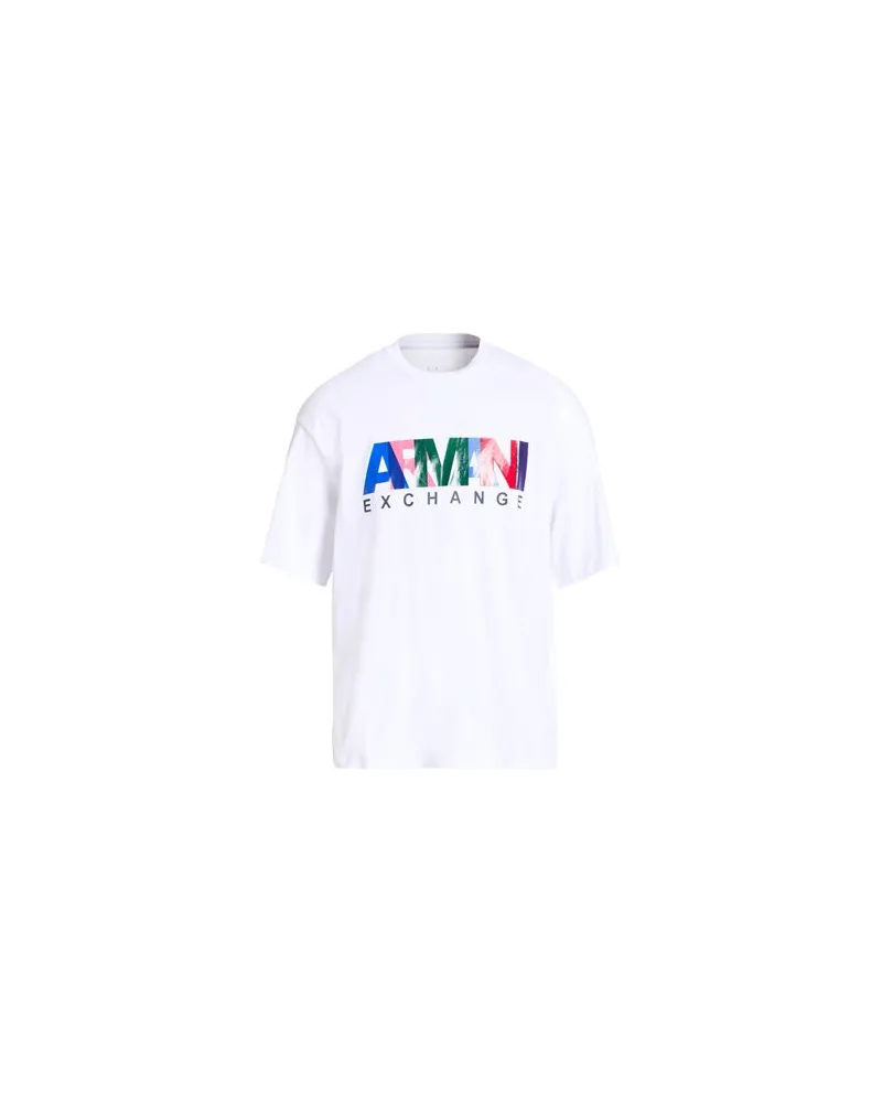 Armani Exchange TOPS - T-shirtsauf YOOX.COM Weiß
