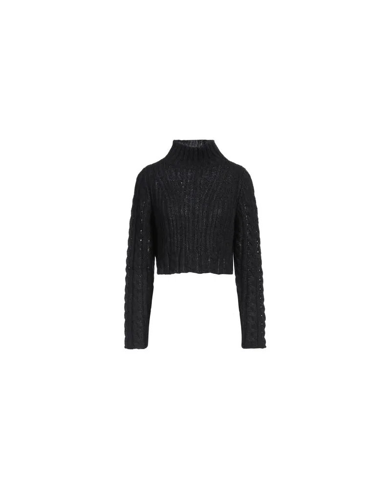 KONTATTO STRICKWAREN - Rollkragenpulloverauf YOOX.COM Schwarz