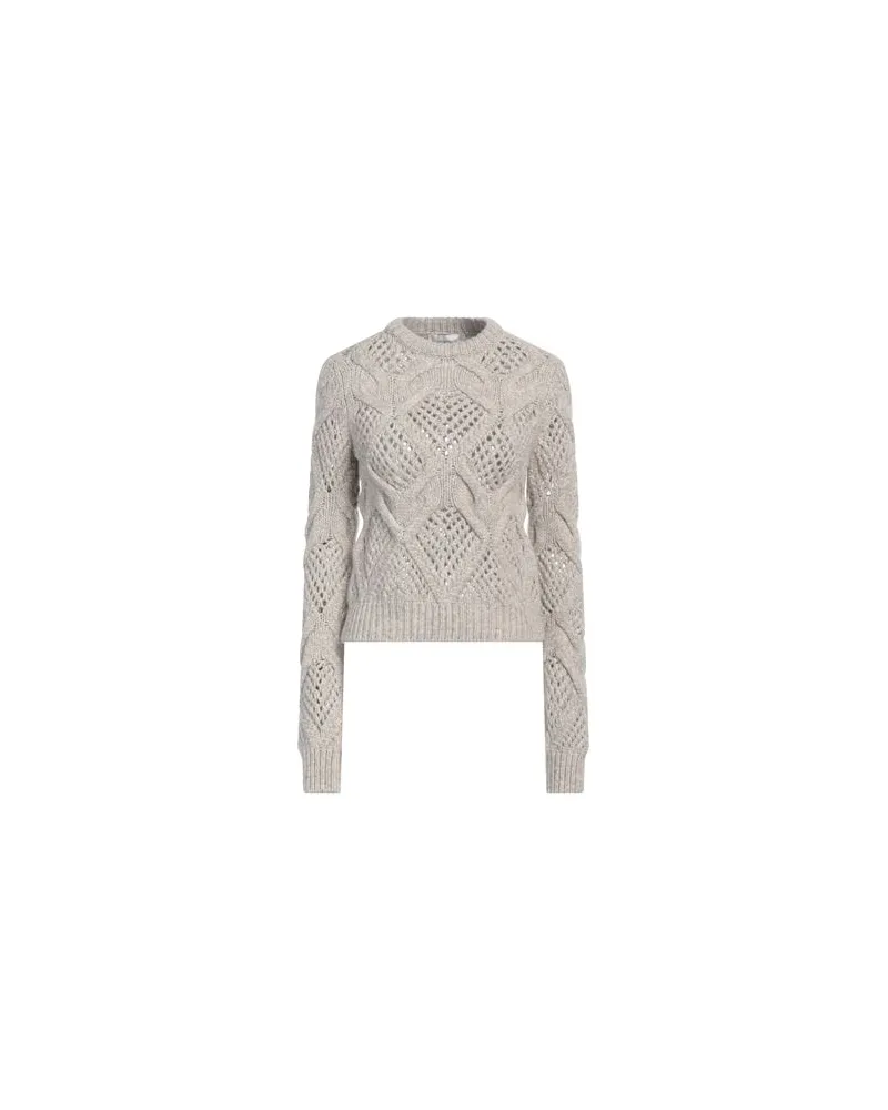 SPORTMAX STRICKWAREN - Pulloverauf YOOX.COM Hellgrau