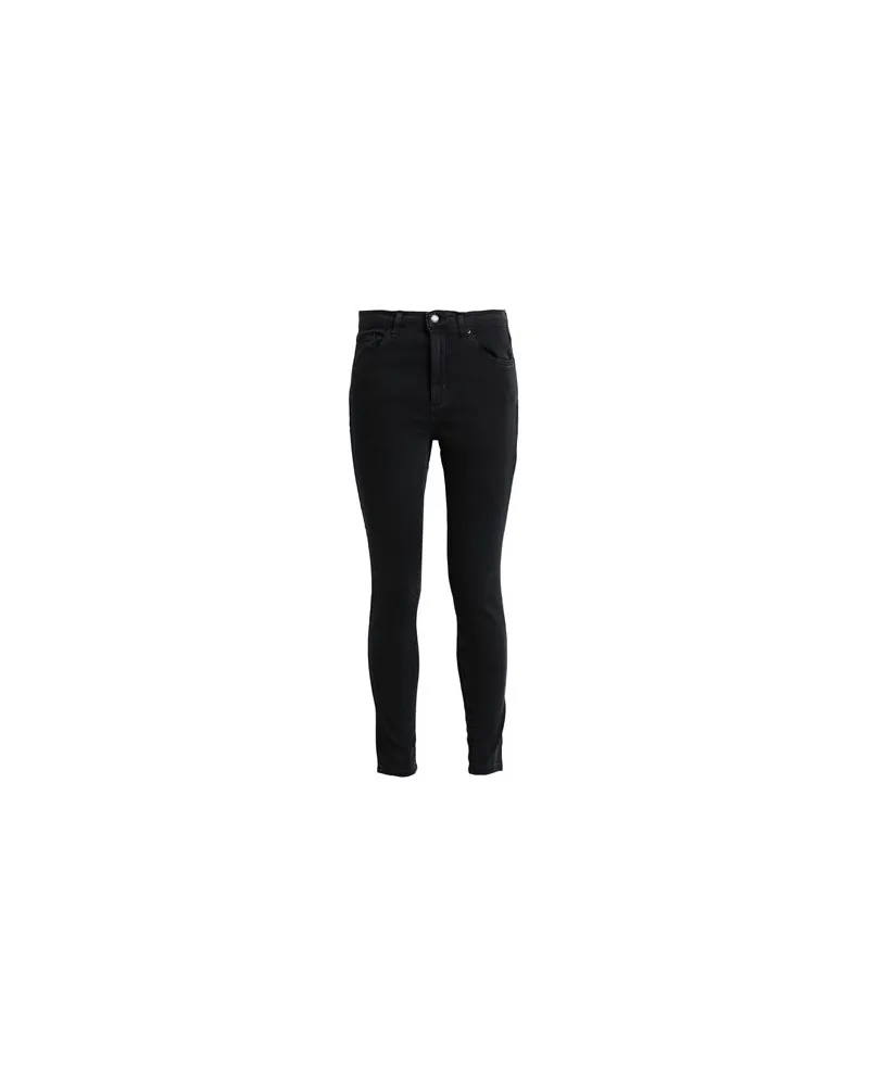 Topshop HOSEN & RÖCKE - Jeanshosenauf YOOX.COM Schwarz