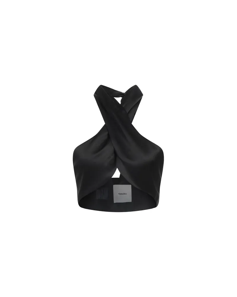 Nanushka TOPS - Topsauf YOOX.COM Schwarz