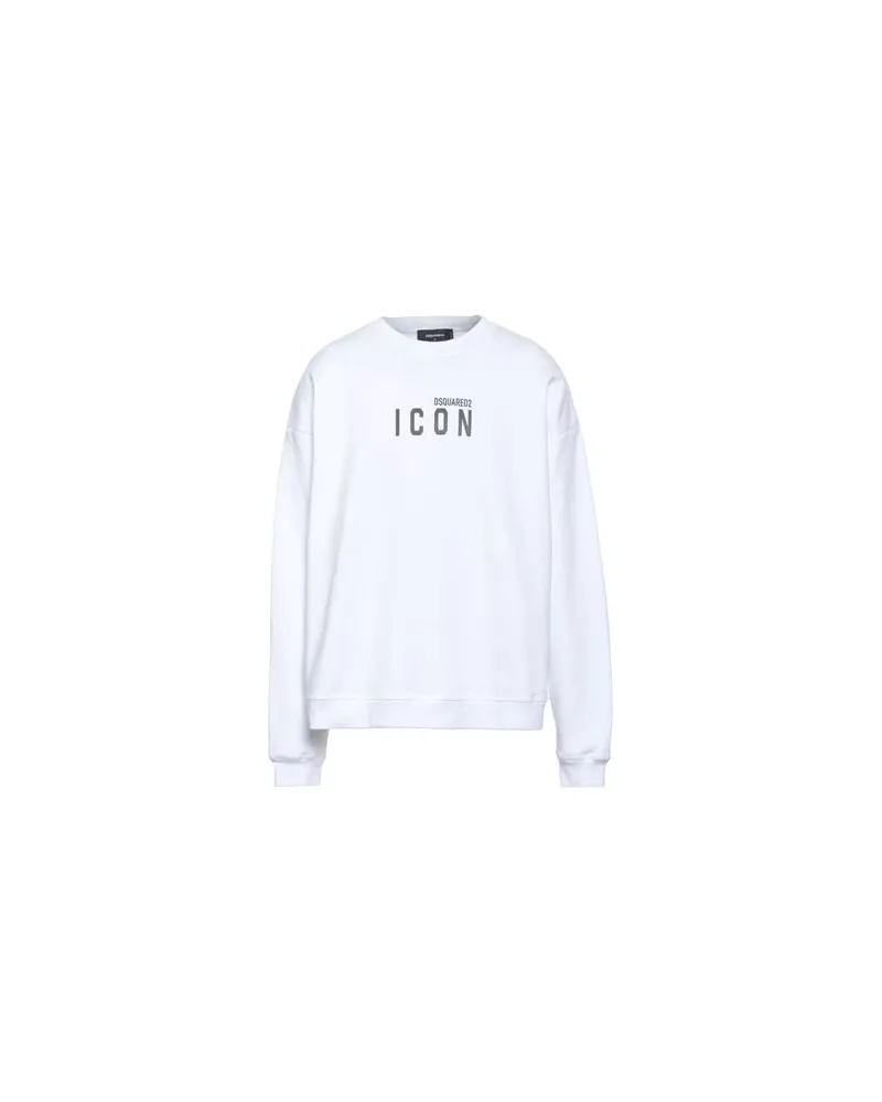 Dsquared2 ICON - TOPS - Sweatshirtsauf YOOX.COM Weiß