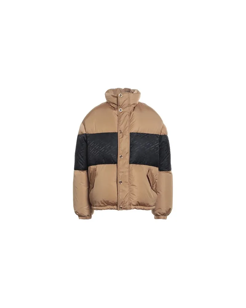 Versace JACKEN & MÄNTEL - Pufferjacken & Daunenjackenauf YOOX.COM Beige