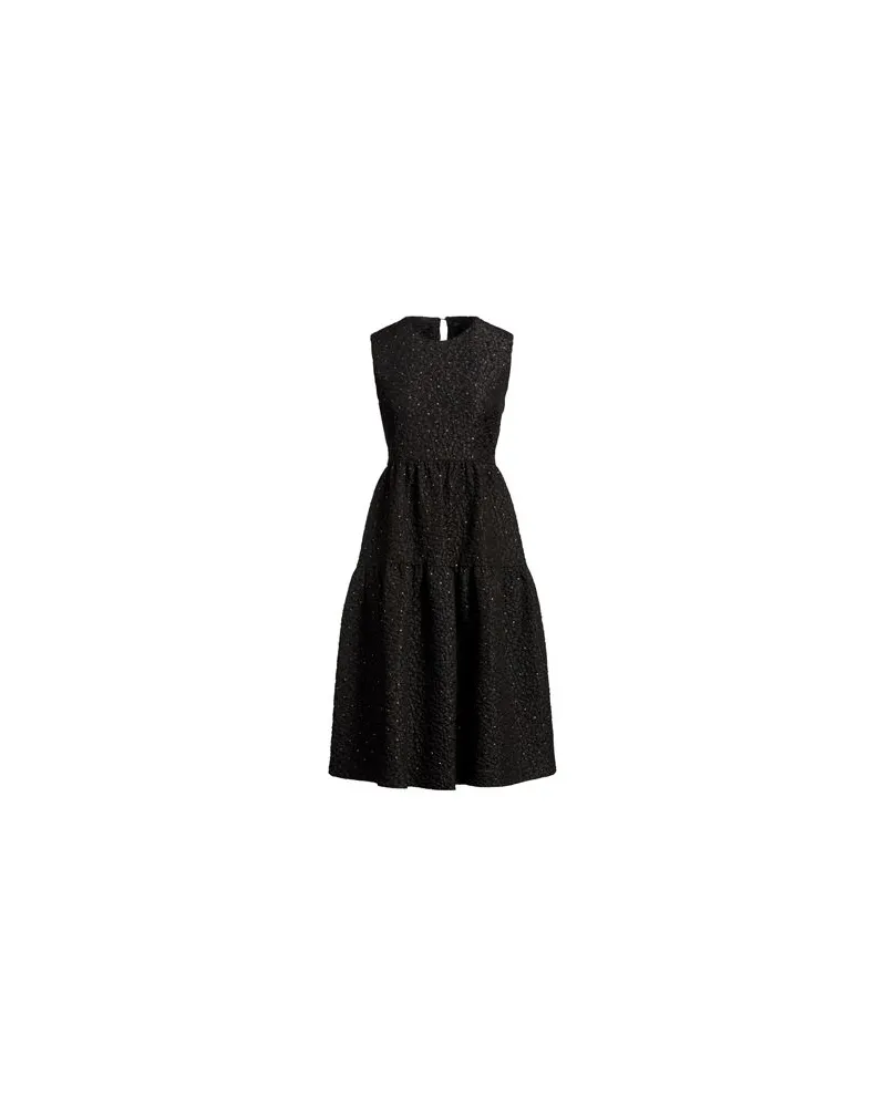 Maje KLEIDER - Midi-Kleiderauf YOOX.COM Schwarz