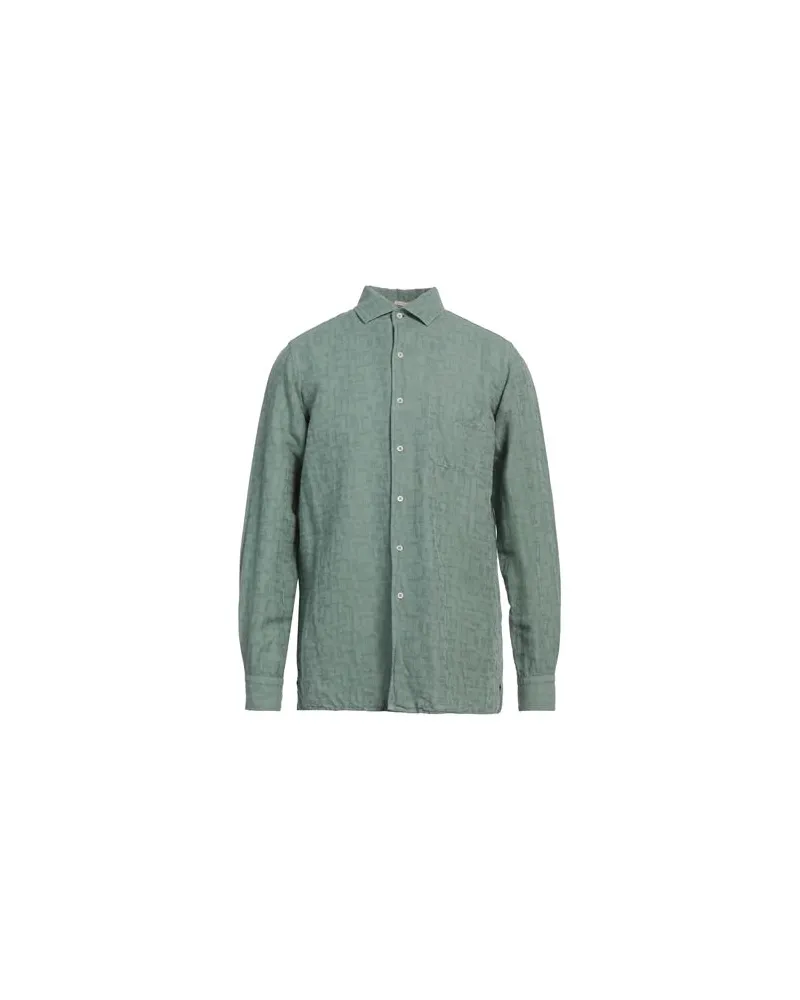 Massimo Alba TOPS - Hemdenauf YOOX.COM Salbeigrün