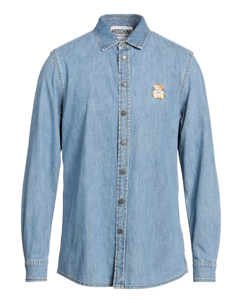 Moschino Jeanshemd Blau