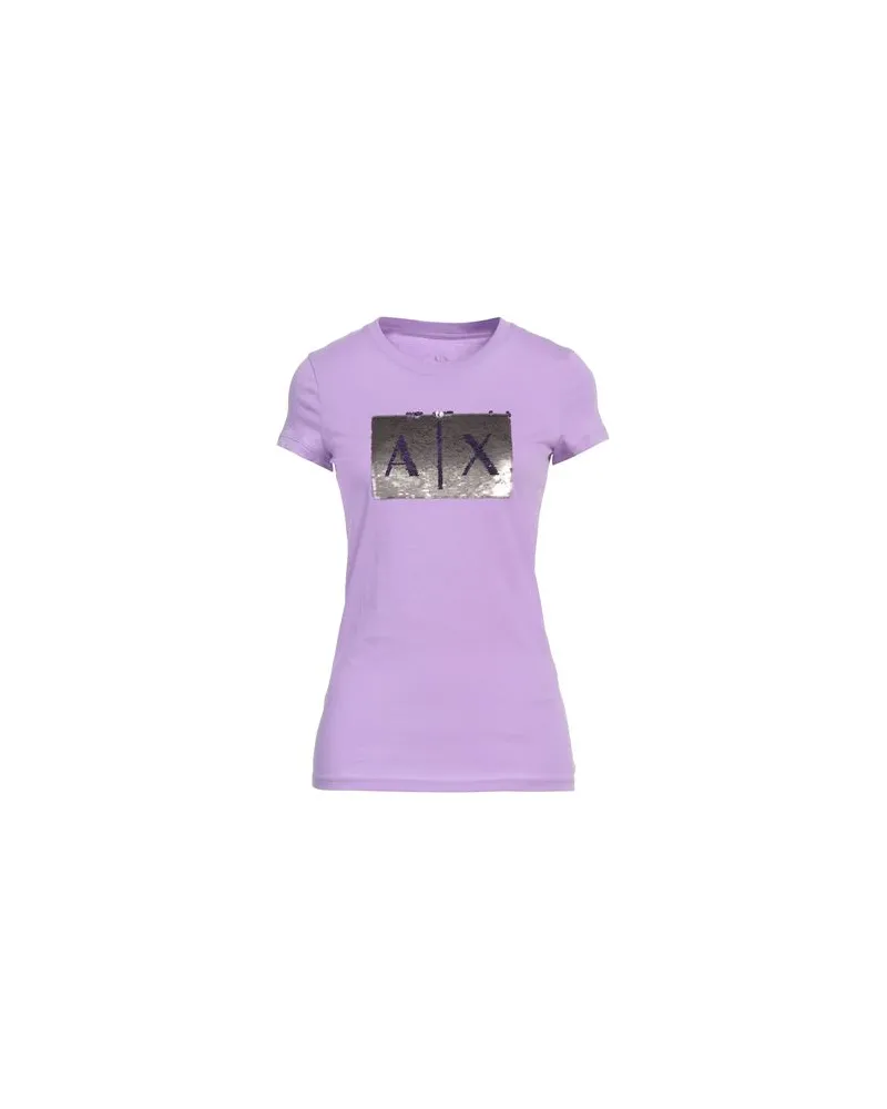 Armani Exchange TOPS - T-shirtsauf YOOX.COM Violett