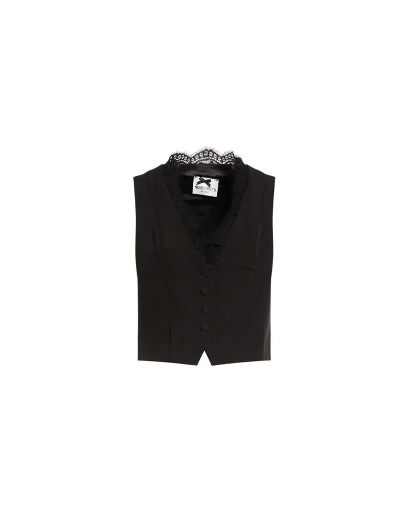 No Secrets ANZÜGE und CO-ORDS - Couture-Westenauf YOOX.COM Schwarz