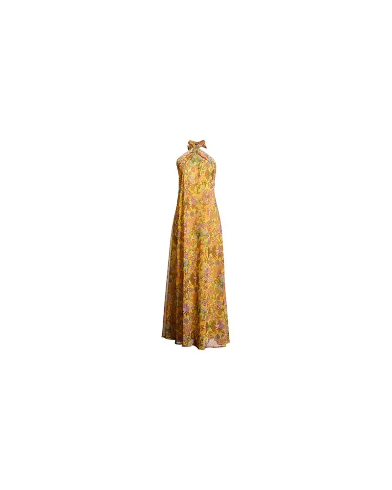 Compagnia Italiana KLEIDER - Maxi-Kleiderauf YOOX.COM Ringelblume