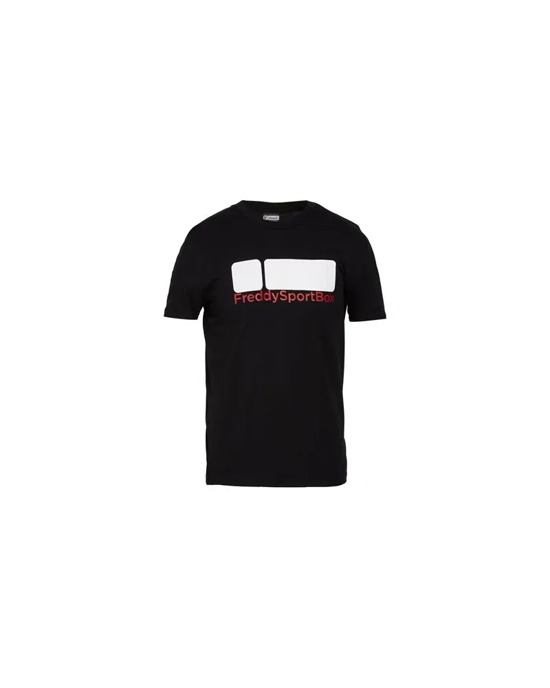 Freddy TOPS - T-shirtsauf YOOX.COM Schwarz