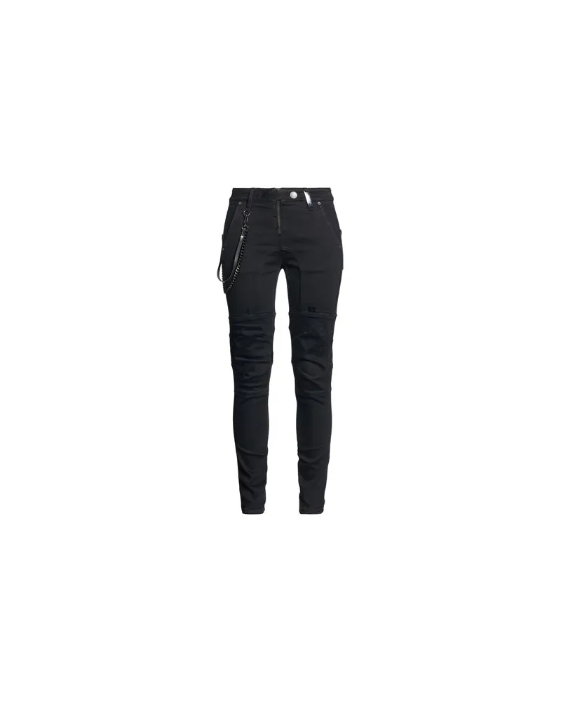 HIGH USE - HOSEN & RÖCKE - Jeanshosenauf YOOX.COM Schwarz