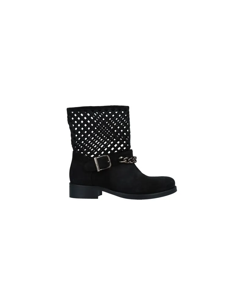 Elisabetta Franchi SCHUHE - Stiefelettenauf YOOX.COM Schwarz