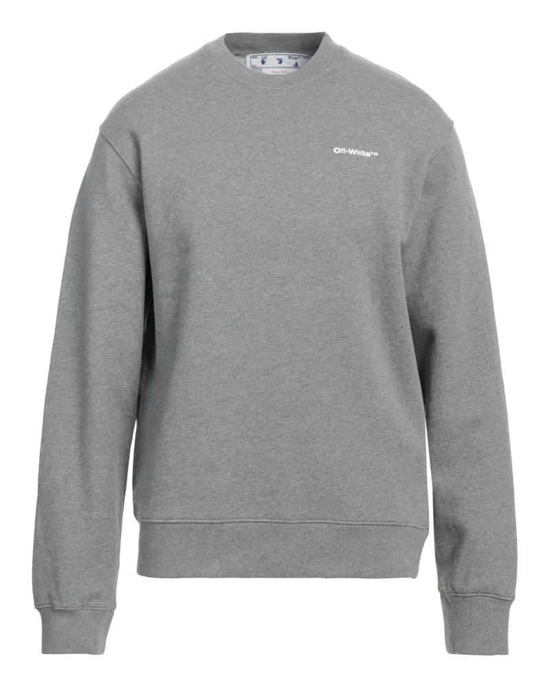 OFF-WHITE Sweatshirt Grau