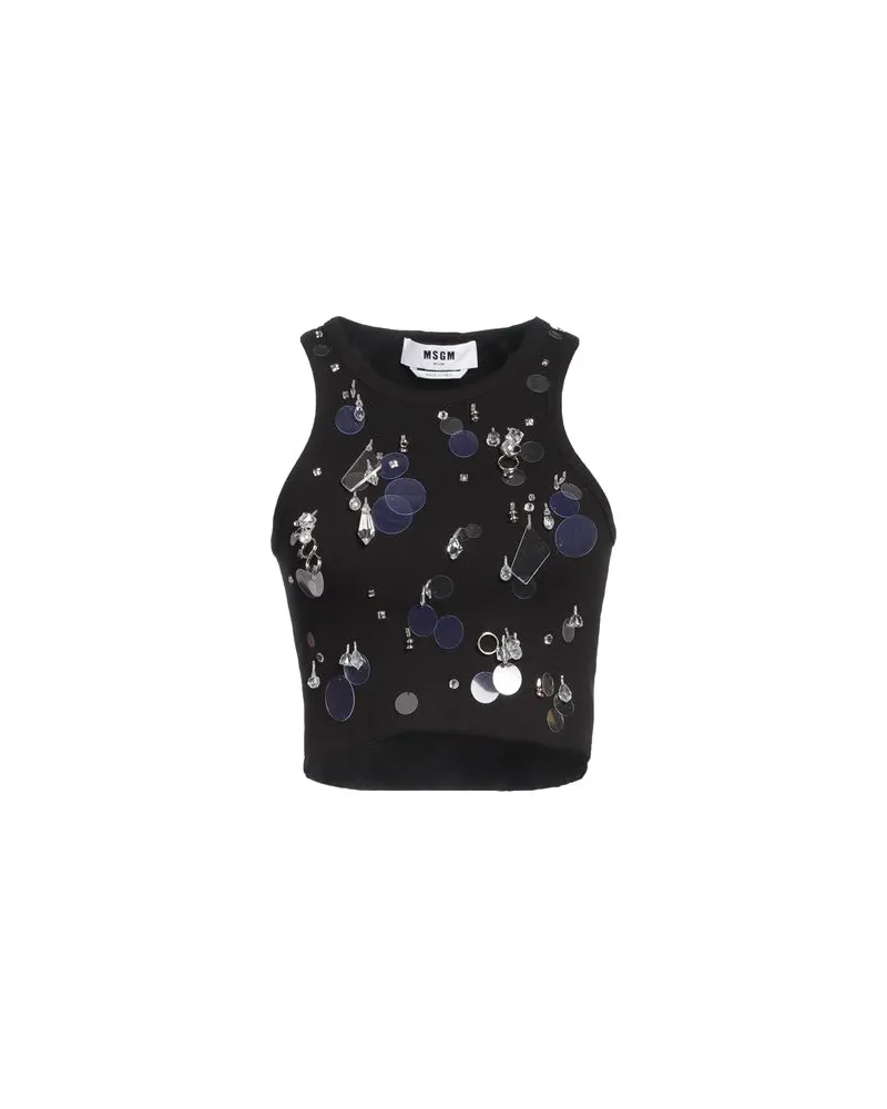 MSGM TOPS - Topsauf YOOX.COM Schwarz