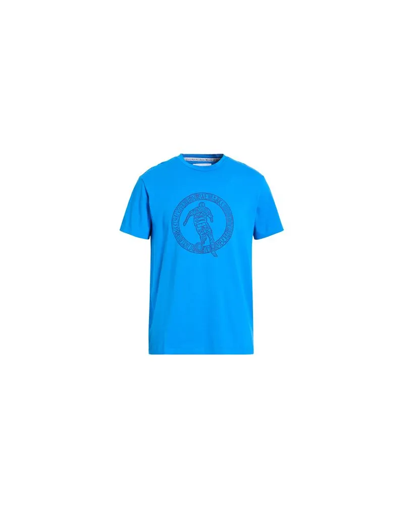 Bikkembergs TOPS - T-shirtsauf YOOX.COM Azurblau