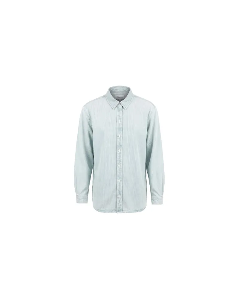 Frame Denim TOPS - Jeanshemdenauf YOOX.COM Blau