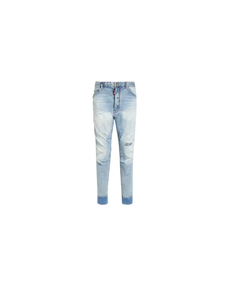 Balmain HOSEN & RÖCKE - Jeanshosenauf YOOX.COM Blau