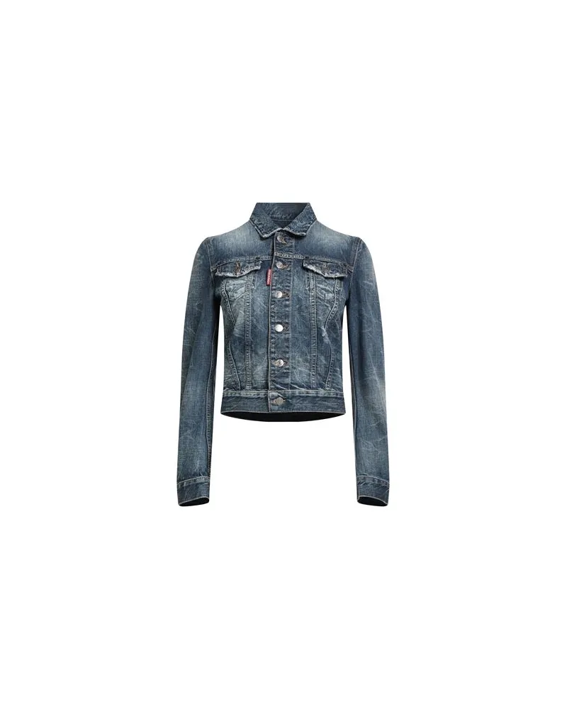 Dsquared2 JACKEN & MÄNTEL - Jeansjacken/Mäntelauf YOOX.COM Blau