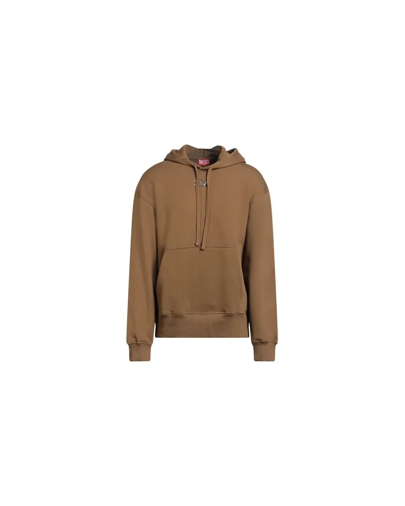 Diesel S-MACS-HOOD-OD  - TOPS - Sweatshirtsauf YOOX.COM Militärgrün