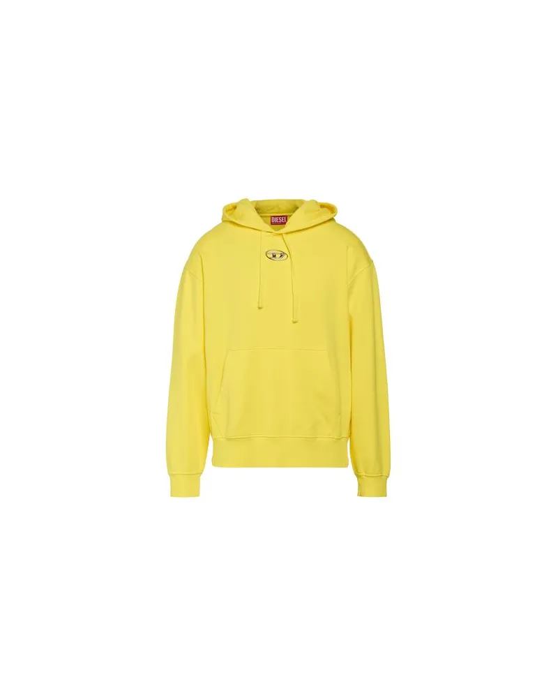 Diesel S-MACS-HOOD-OD  - TOPS - Sweatshirtsauf YOOX.COM Gelb