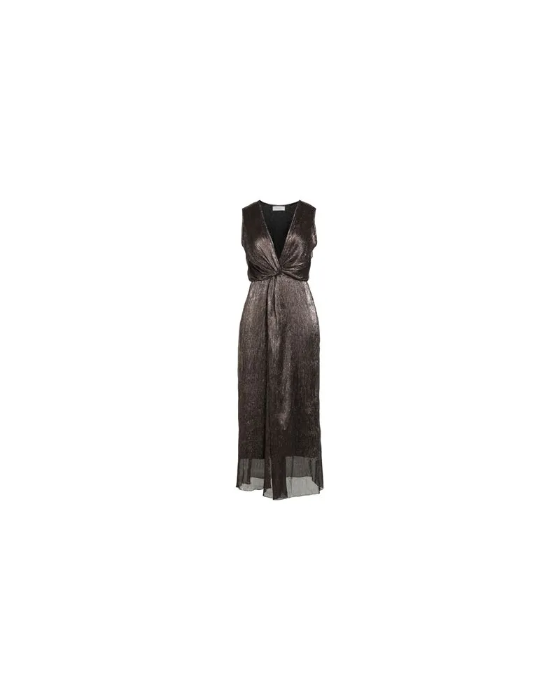 Motel KLEIDER - Maxi-Kleiderauf YOOX.COM Bronze