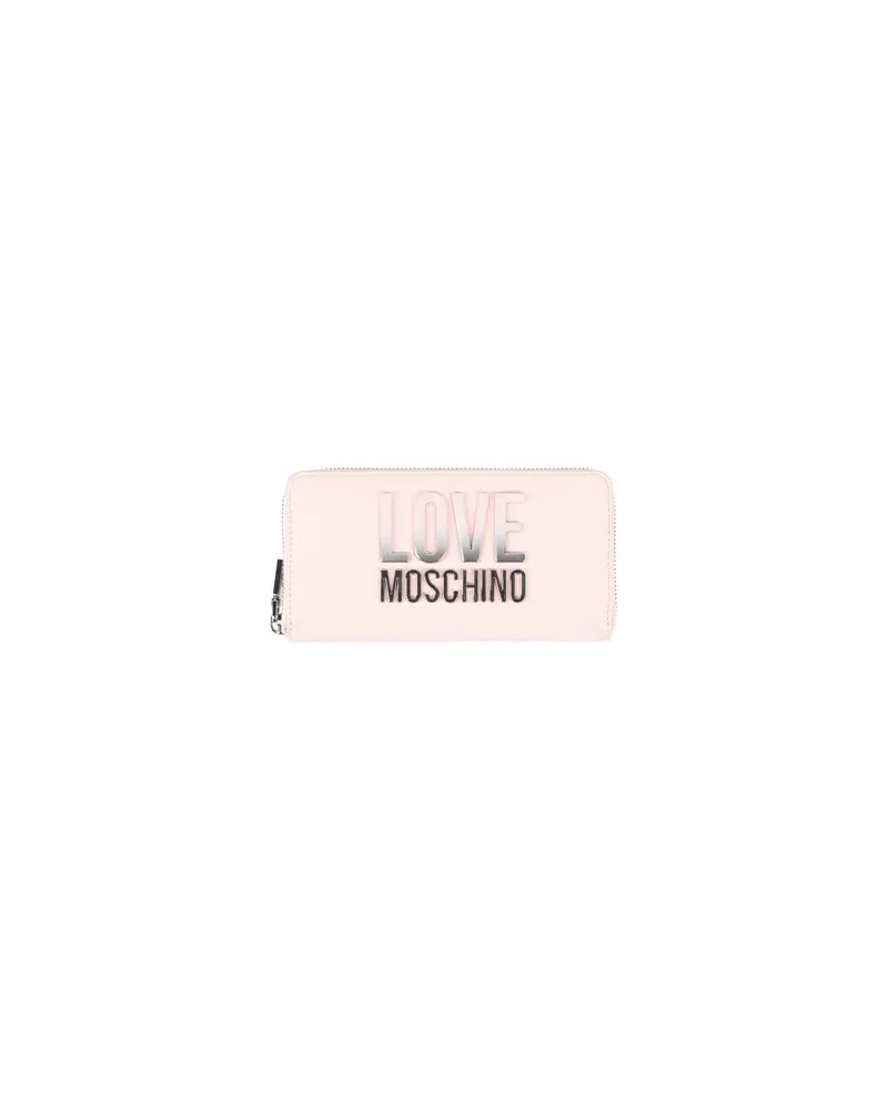 Moschino Kleinlederwaren - Brieftaschenauf YOOX.COM Rosa