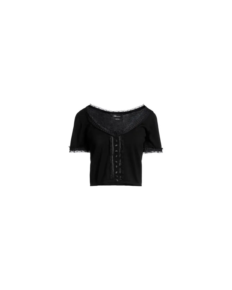 Blumarine STRICKWAREN - Strickjackenauf YOOX.COM Schwarz