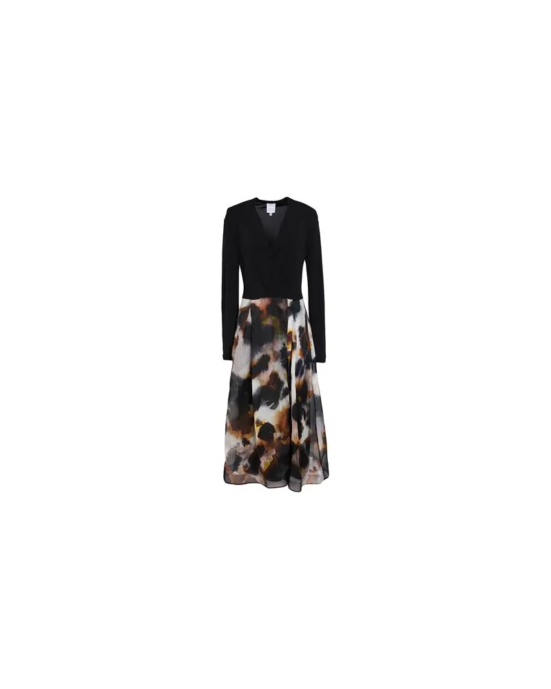 Sara Roka KLEIDER - Midi-Kleiderauf YOOX.COM Schwarz