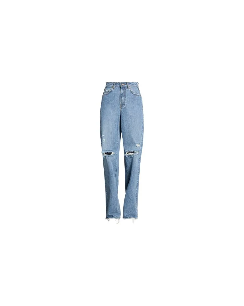 Séfr HOSEN & RÖCKE - Jeanshosenauf YOOX.COM Blau