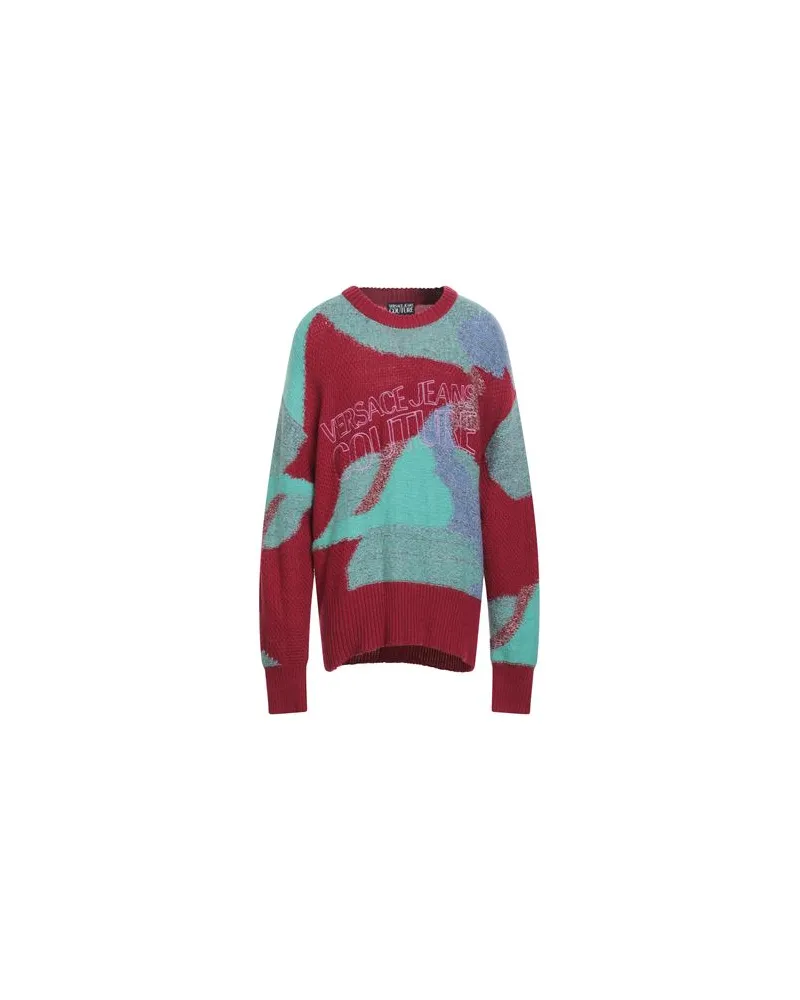 Versace Jeans STRICKWAREN - Pulloverauf YOOX.COM Rot