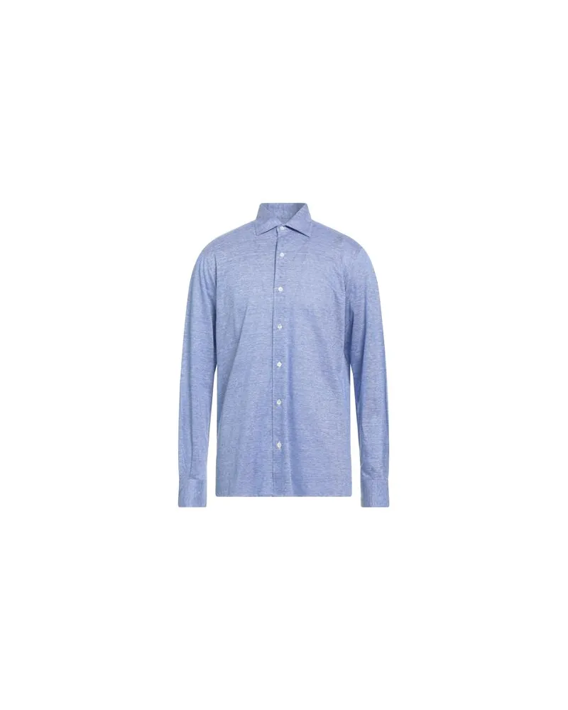 Luigi Borrelli TOPS - Hemdenauf YOOX.COM Blau