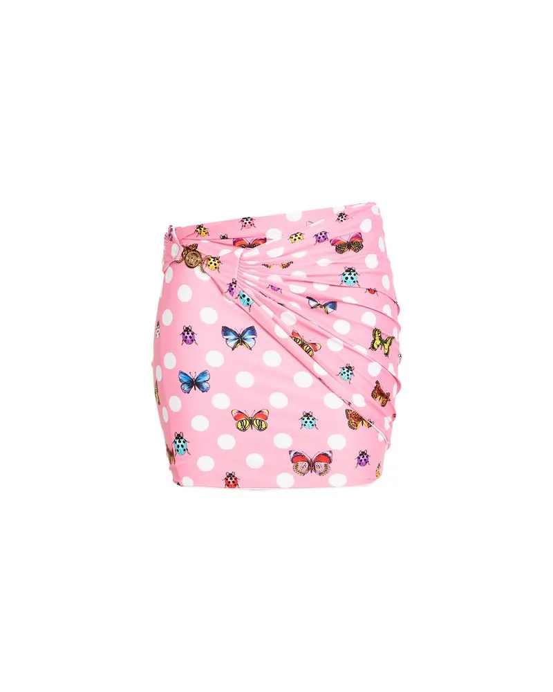 Versace HOSEN & RÖCKE - Miniröckeauf YOOX.COM Rosa