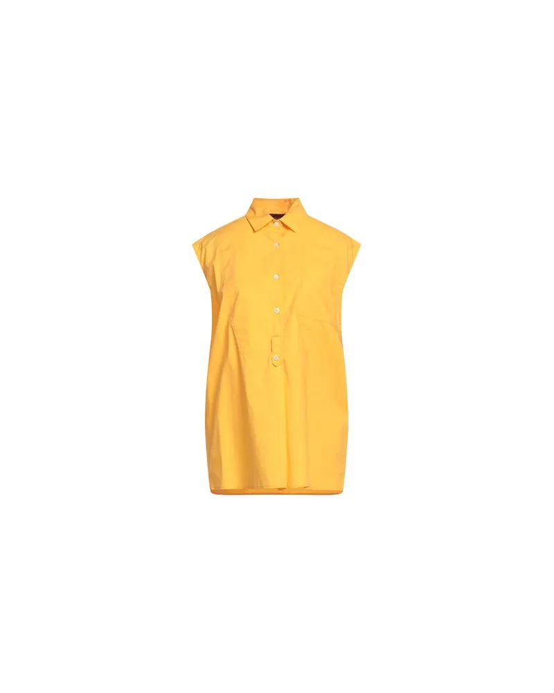Roberto Collina TOPS - Hemdenauf YOOX.COM Gelb