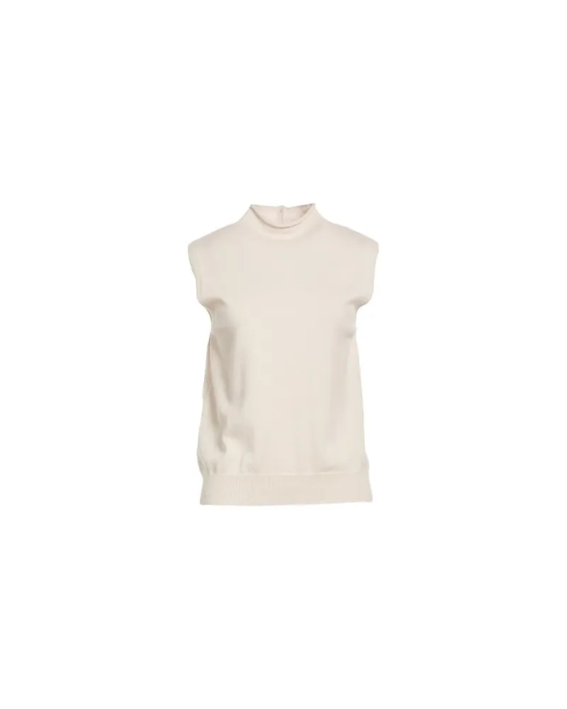 Max Mara STRICKWAREN - Rollkragenpulloverauf YOOX.COM Beige
