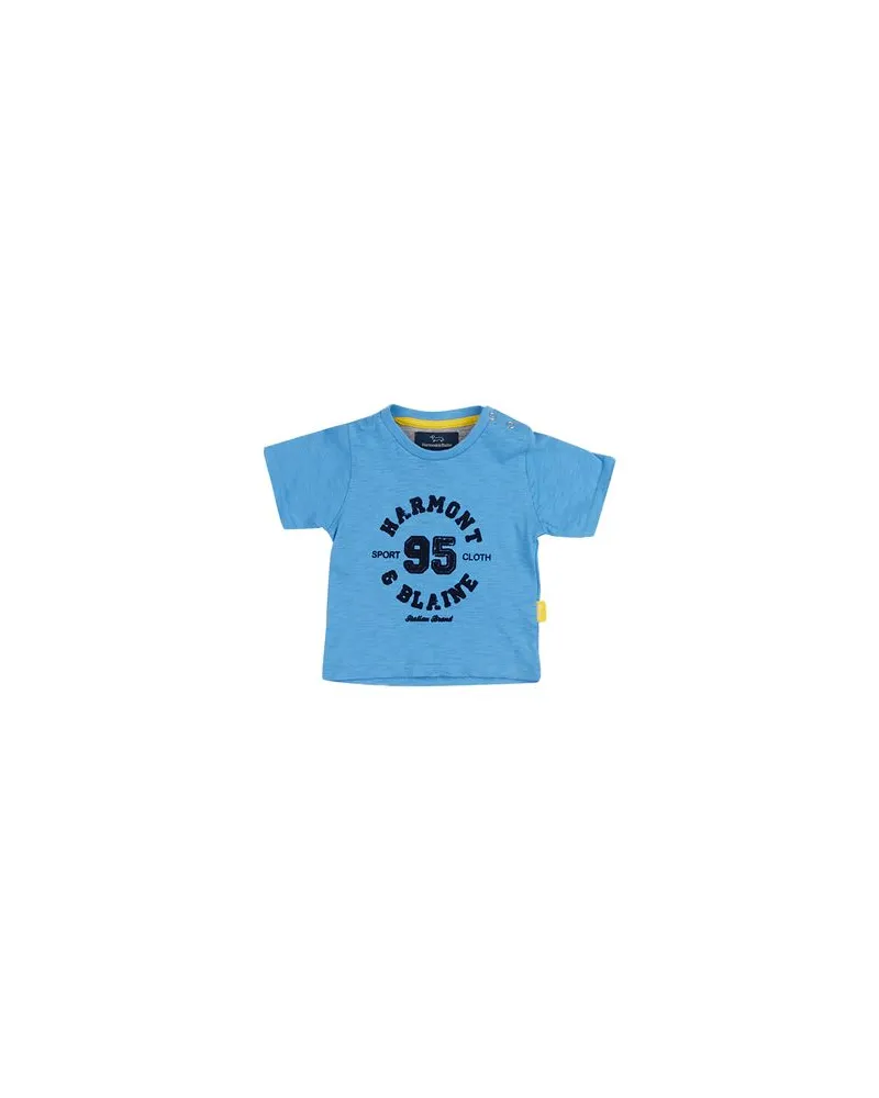 Harmont & Blaine TOPS - T-shirtsauf YOOX.COM Azurblau