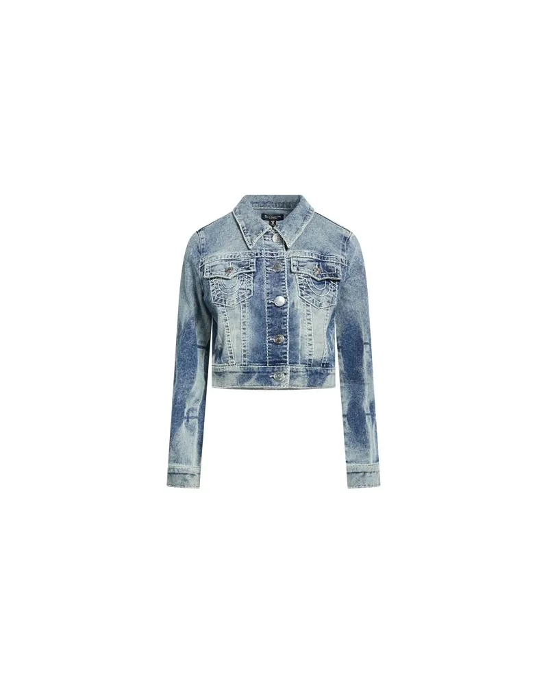 True Religion JACKEN & MÄNTEL - Jeansjacken/Mäntelauf YOOX.COM Blau