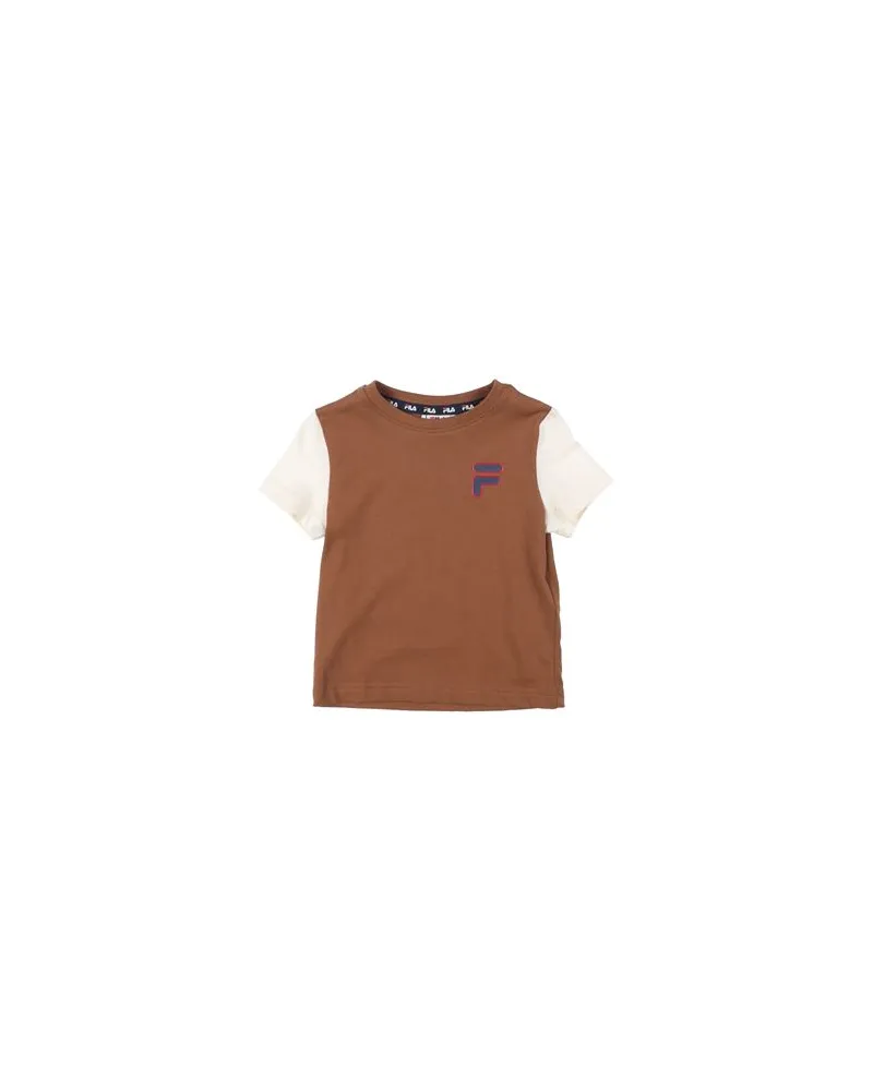 Fila TOPS - T-shirtsauf YOOX.COM Braun
