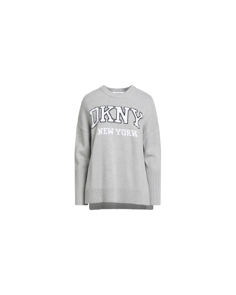 DKNY JEANS - STRICKWAREN - Pulloverauf YOOX.COM Hellgrau