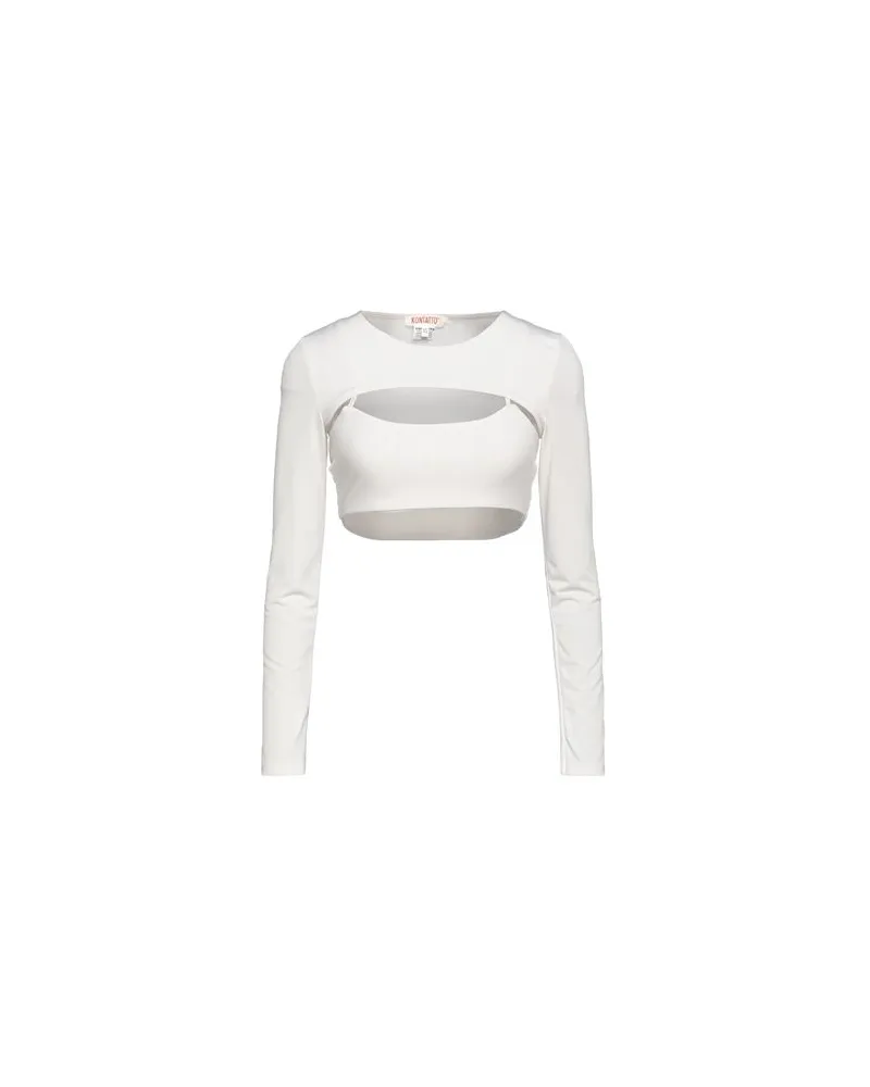 KONTATTO TOPS - Topsauf YOOX.COM Elfenbein