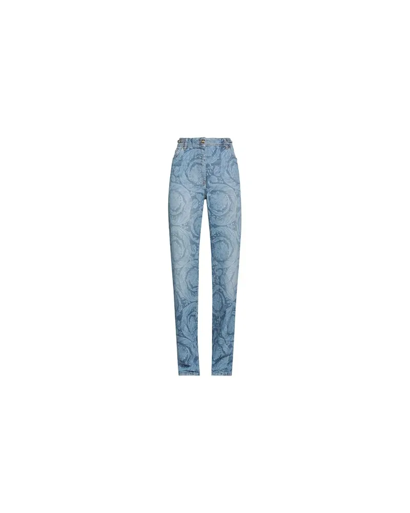 Versace HOSEN & RÖCKE - Jeanshosenauf YOOX.COM Blau